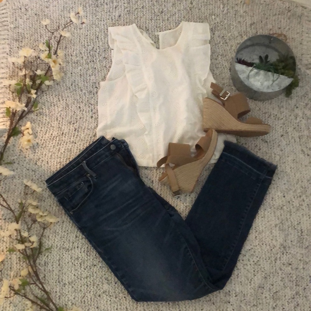 Mossimo Mid Rise Straight Jeans